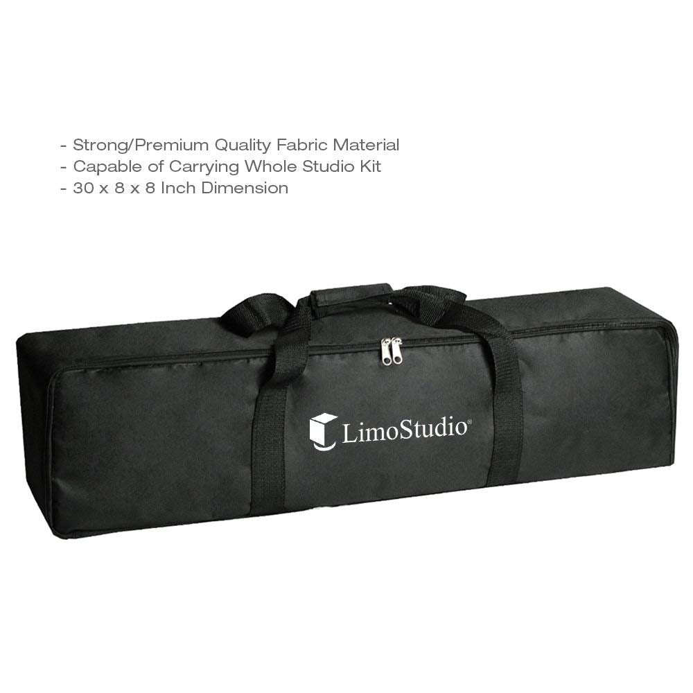 LimoStudio Photography Video Portrait Studio Daylight Umbrella Continuous Lighting Kit with Energ...