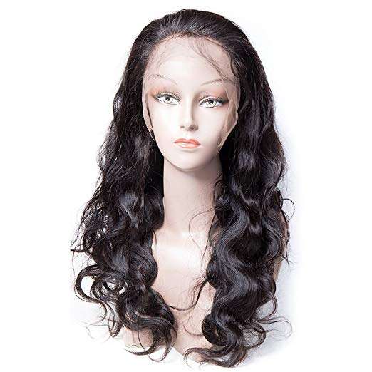 Maxine 360 Lace Frontal Wig 130% Density Swiss Lace Human Hair Wigs For Black Women Body Wave 360...