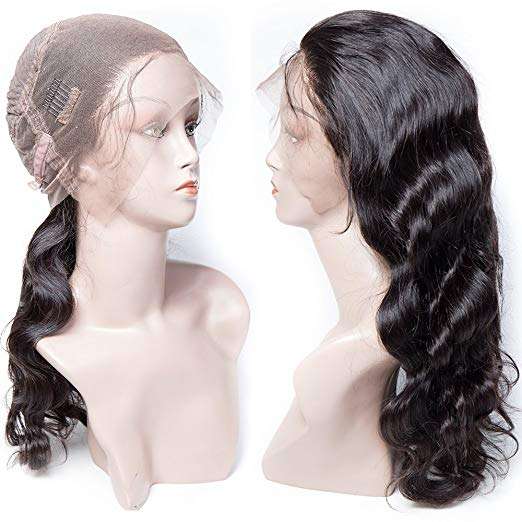 Maxine 360 Lace Frontal Wig 130% Density Swiss Lace Human Hair Wigs For Black Women Body Wave 360...