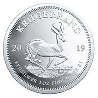 2019 1oz Fine-Silver Proof Krugerrand