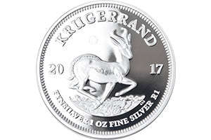 2017 1oz Fine-Silver Proof Krugerrand