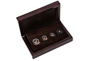 2017 Krugerrand Fractional 4 Coin Set
