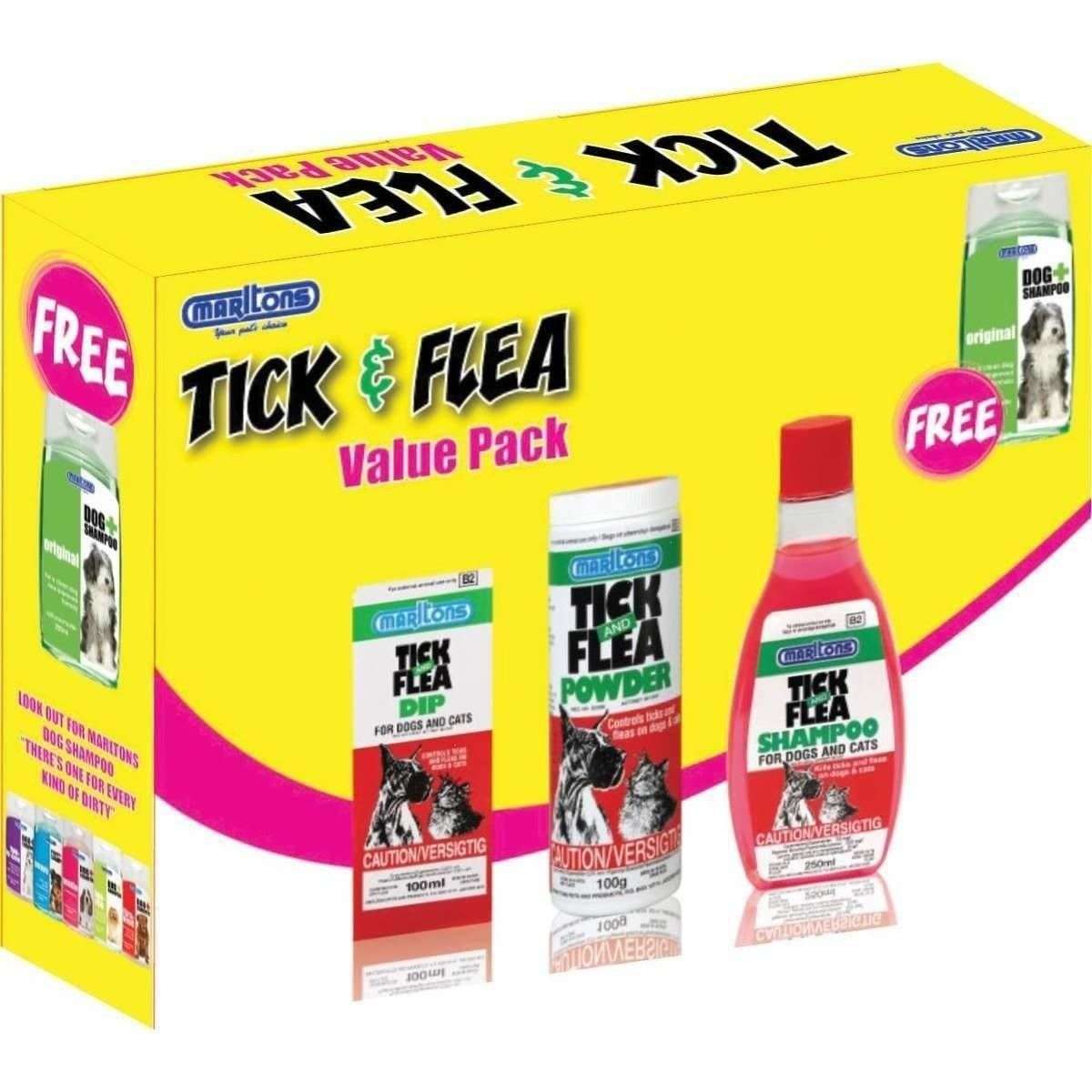 Marltons tick and flea hamper pack