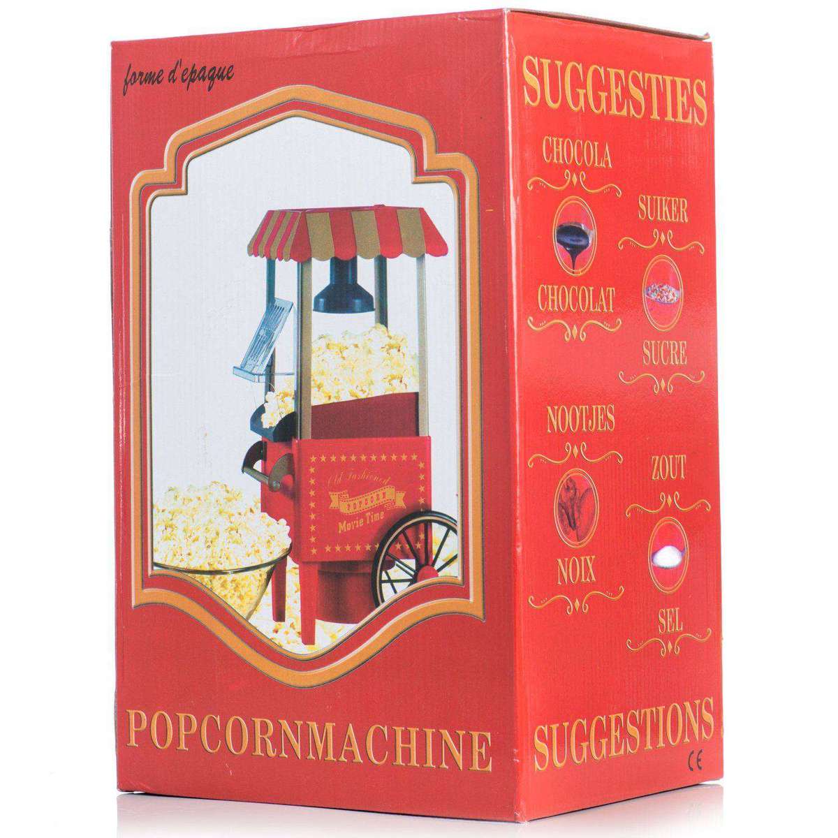 Popcorn Maker Popper Machine Home Party Carnival Kitchen Appliance