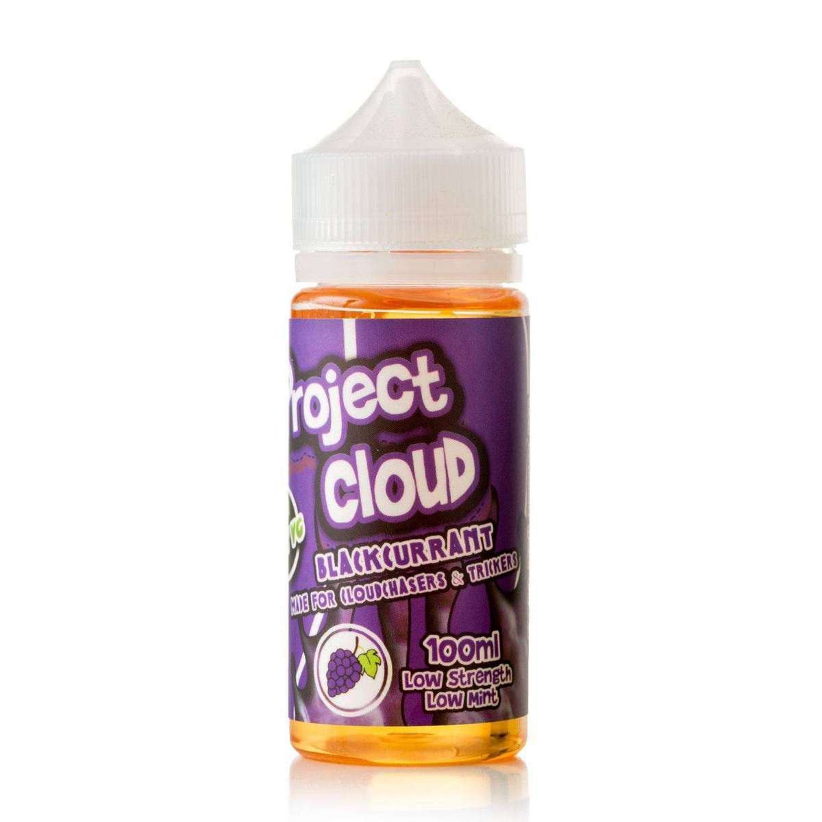 Vape Juice Just Project Cloud 100ML - Blackcurrant 0MG