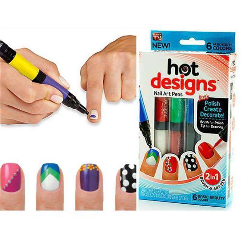 Hot Designs Nail Art Pen