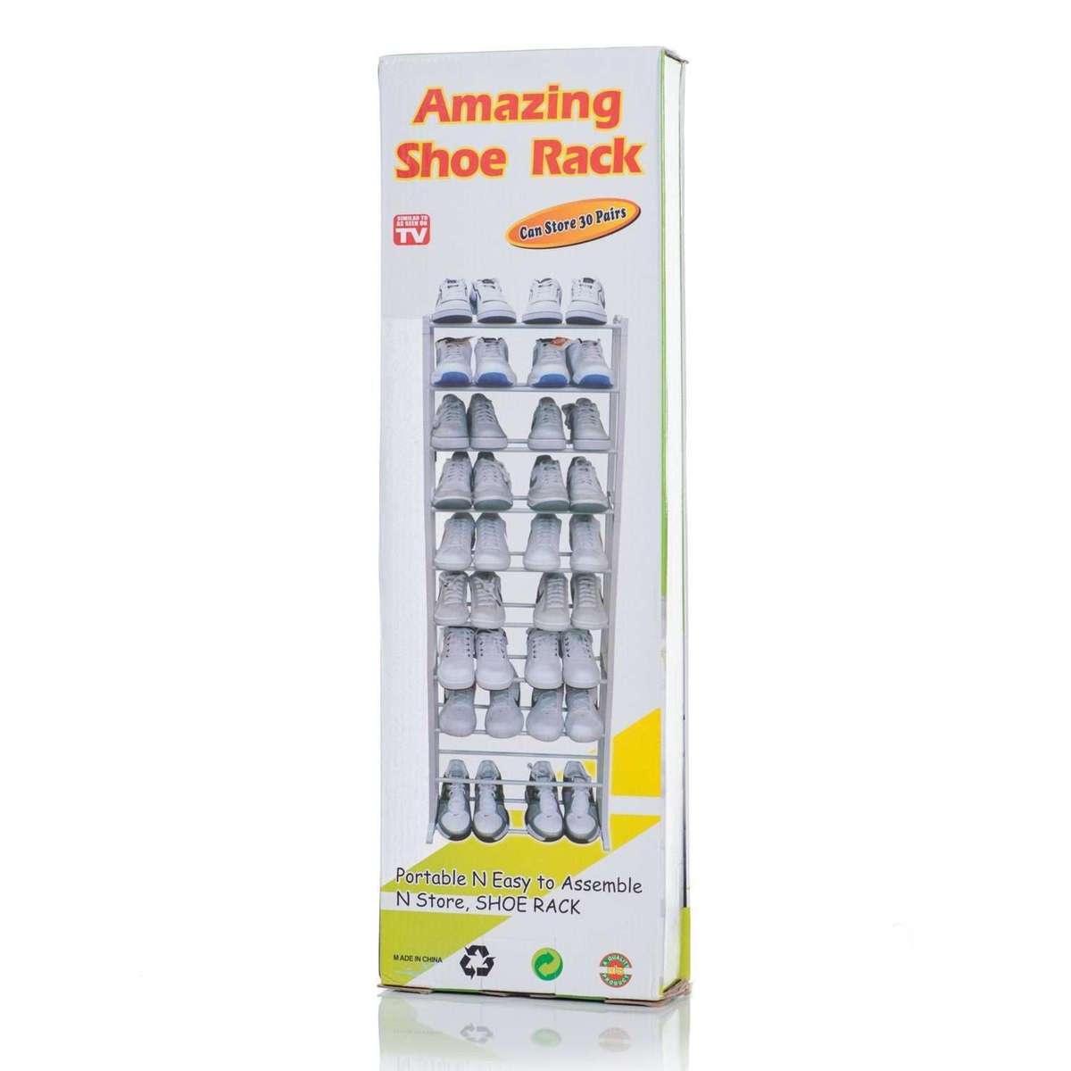 Portable 10 Layer Foldable Shoe Rack