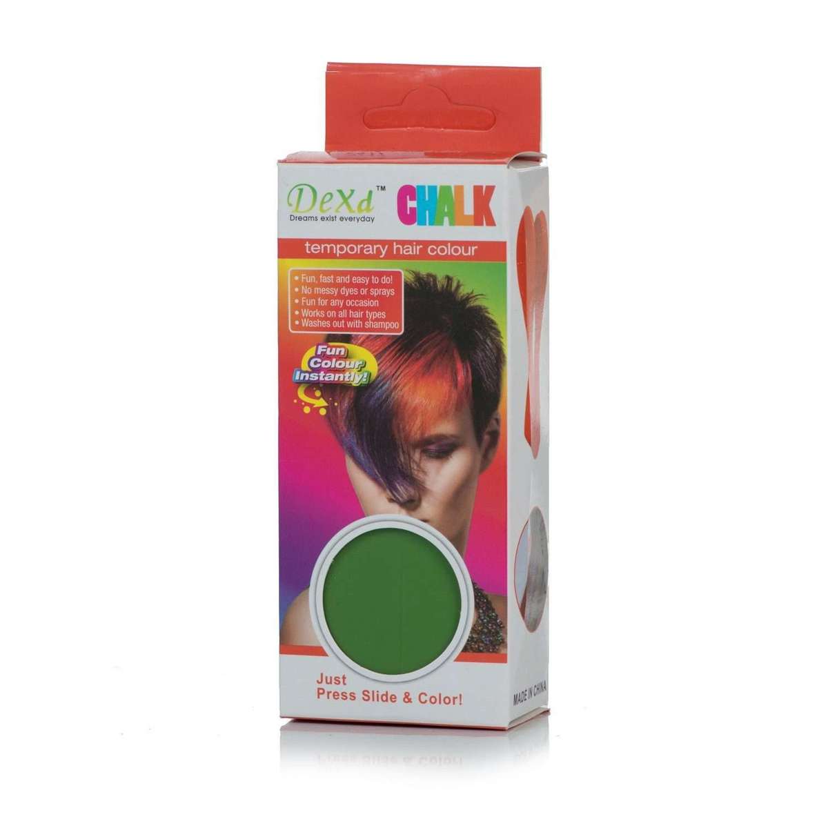 TEMPORARY HAIR COLOUR CHALK