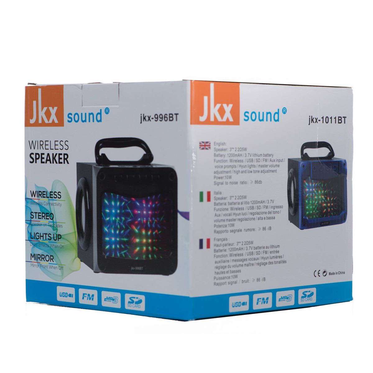 jkx Wireless Speaker KTS-996CBT - Black
