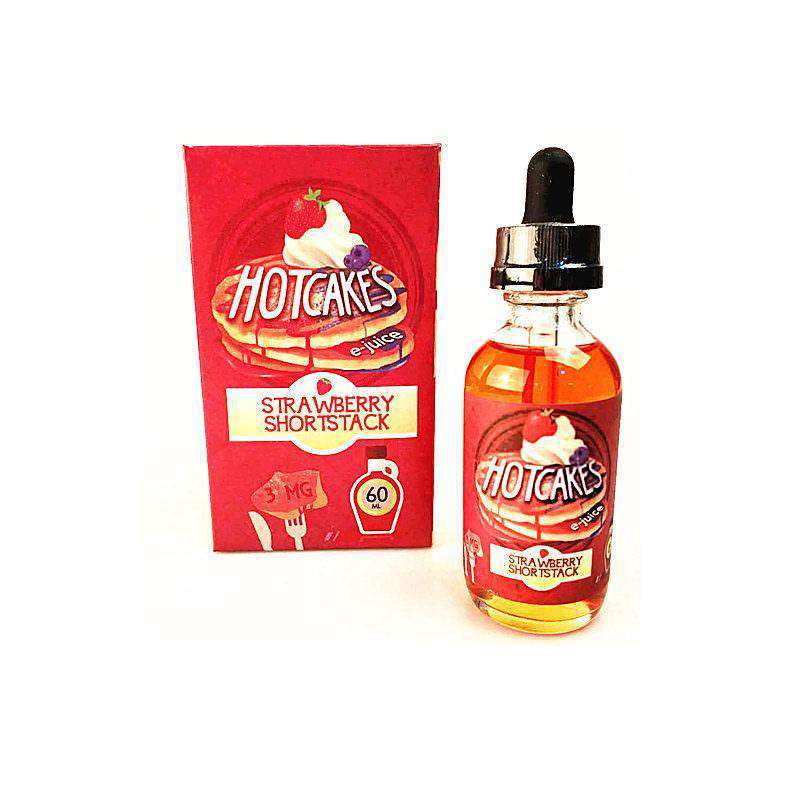 Vape Juice Hot Cakes 60ML - Strawberry Shortstack 3MG