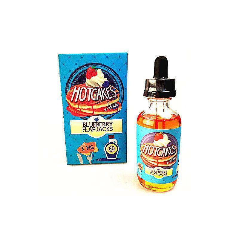 Vape Juice Hot Cakes 60ML - Blueberry Flapjacks 3MG