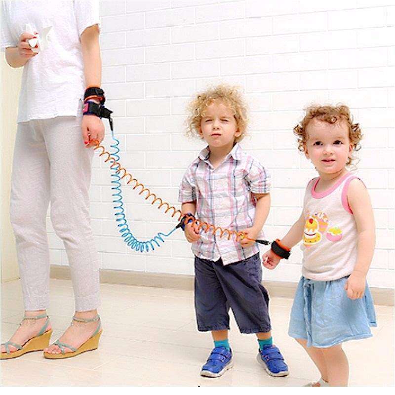 Anti-lost Rope Tow Rope Child Safety Wrist Strap - Blue