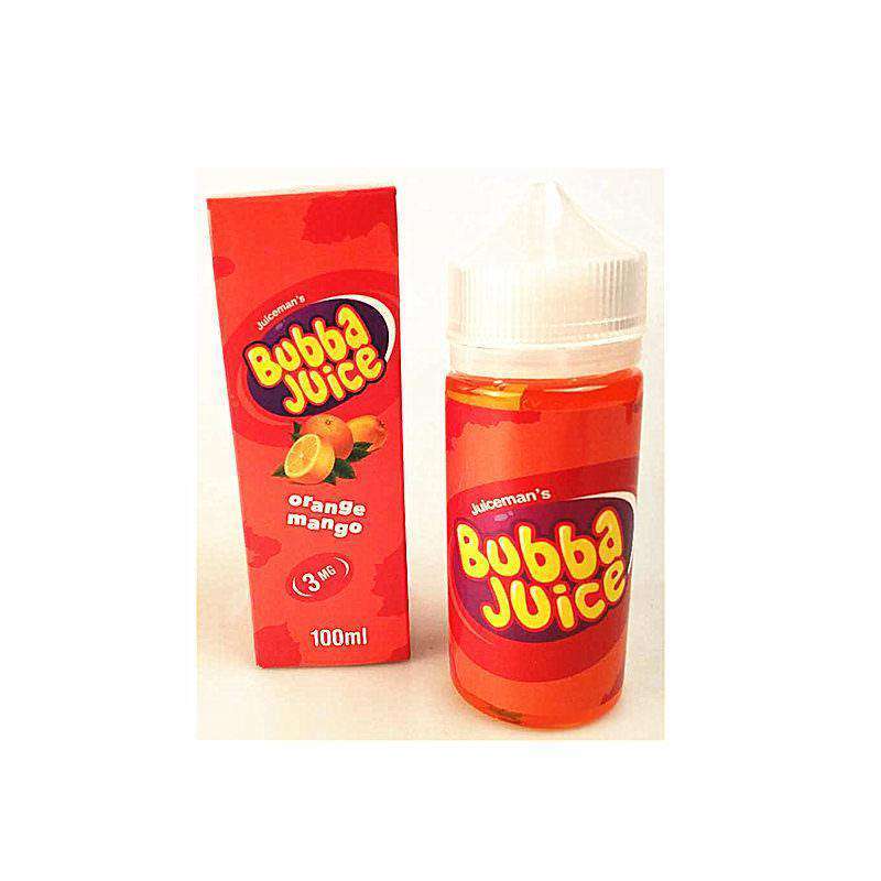 Vape Juice Bubba Juice 100ML GENERIC VERSION - Orange Mango 0MG