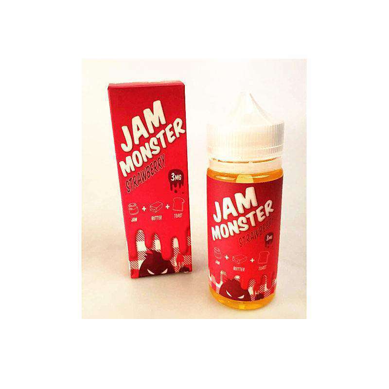 Vape Juice Jam Monster 100ML - Strawberry 3MG