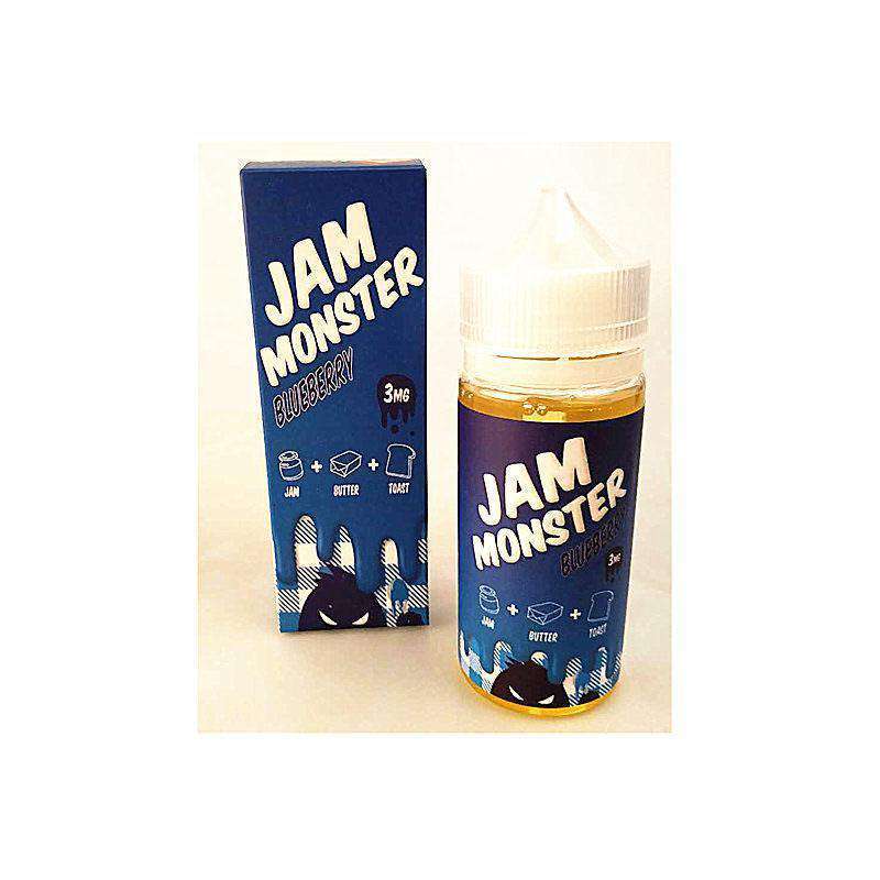 Vape Juice Jam Monster 100ML - Blueberry 0MG