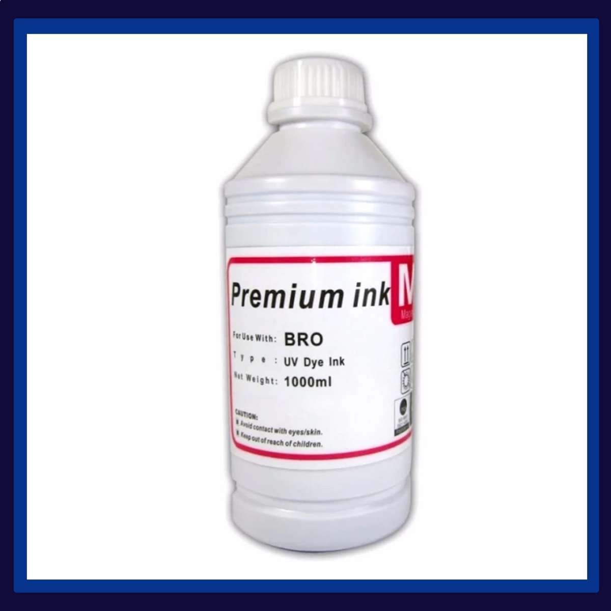 Refill ink 1 Litre Magenta- Compatible with Canon