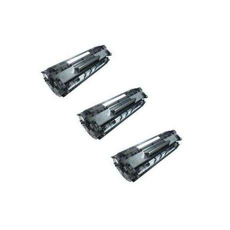 3 x Compatible Laser Toner Canon 737 & HP CF283X 83x