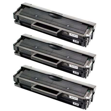 3 x Compatible Samsung 111L Toner Cartridge MLT-D111L