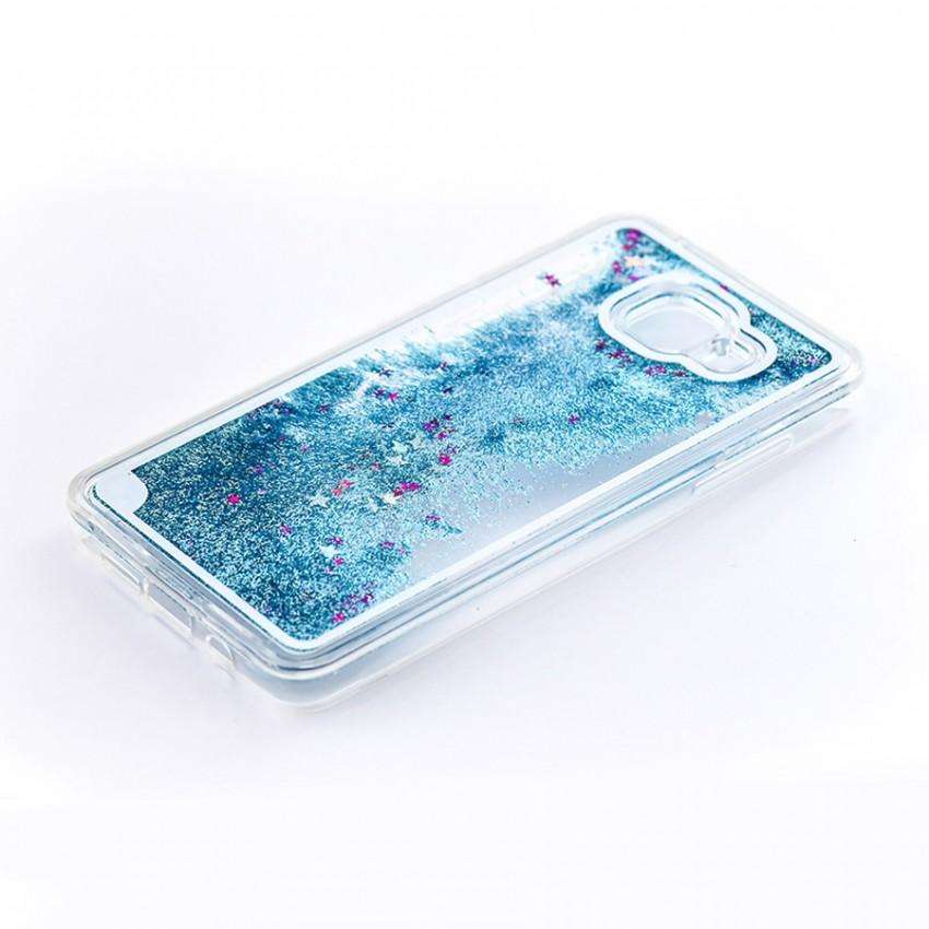 Tellur Hard Case Cover Glitter for Samsung A5 2016, Blue - Blue / TLL122611