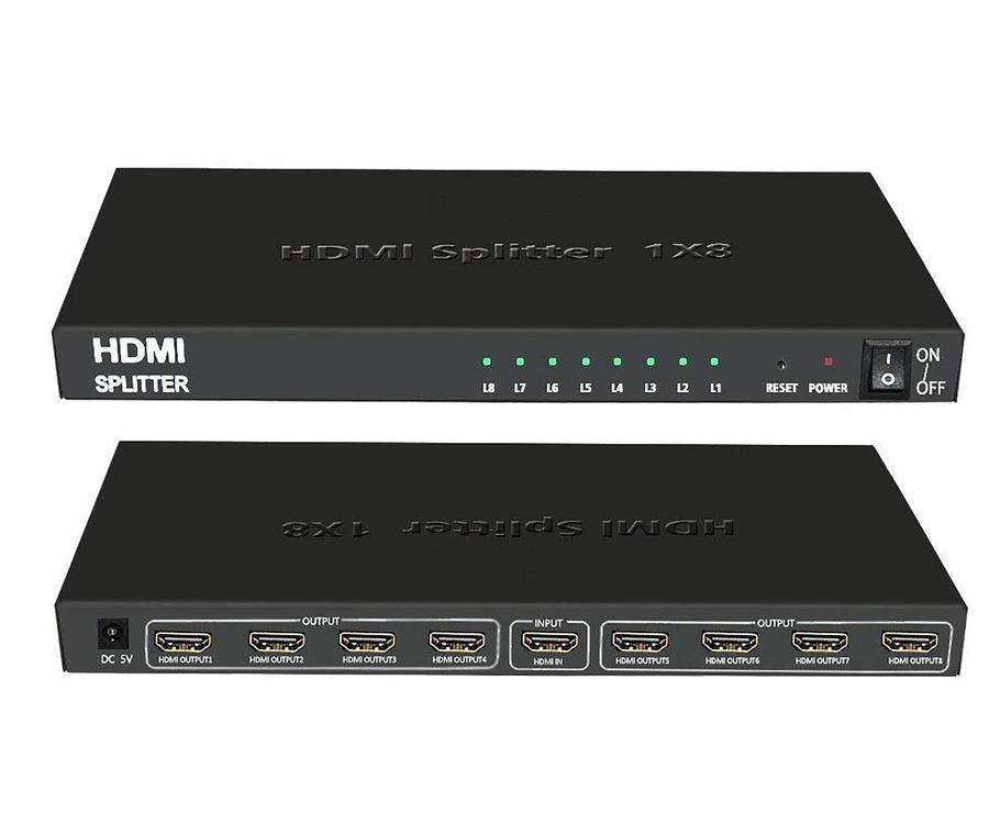 ANDOWL 8 PORT HDMI SPLITTER 1080P