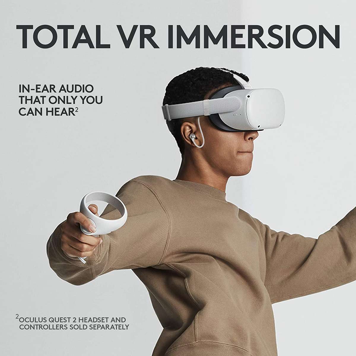 Logitech G333 VR Gaming Earphones for Oculus Quest 2