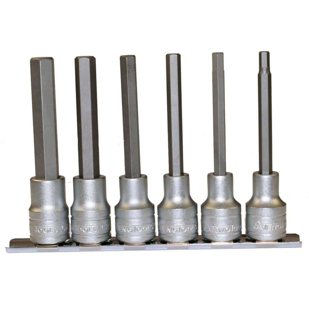 6PC 1/2inch Drive Long Hex Socket Set