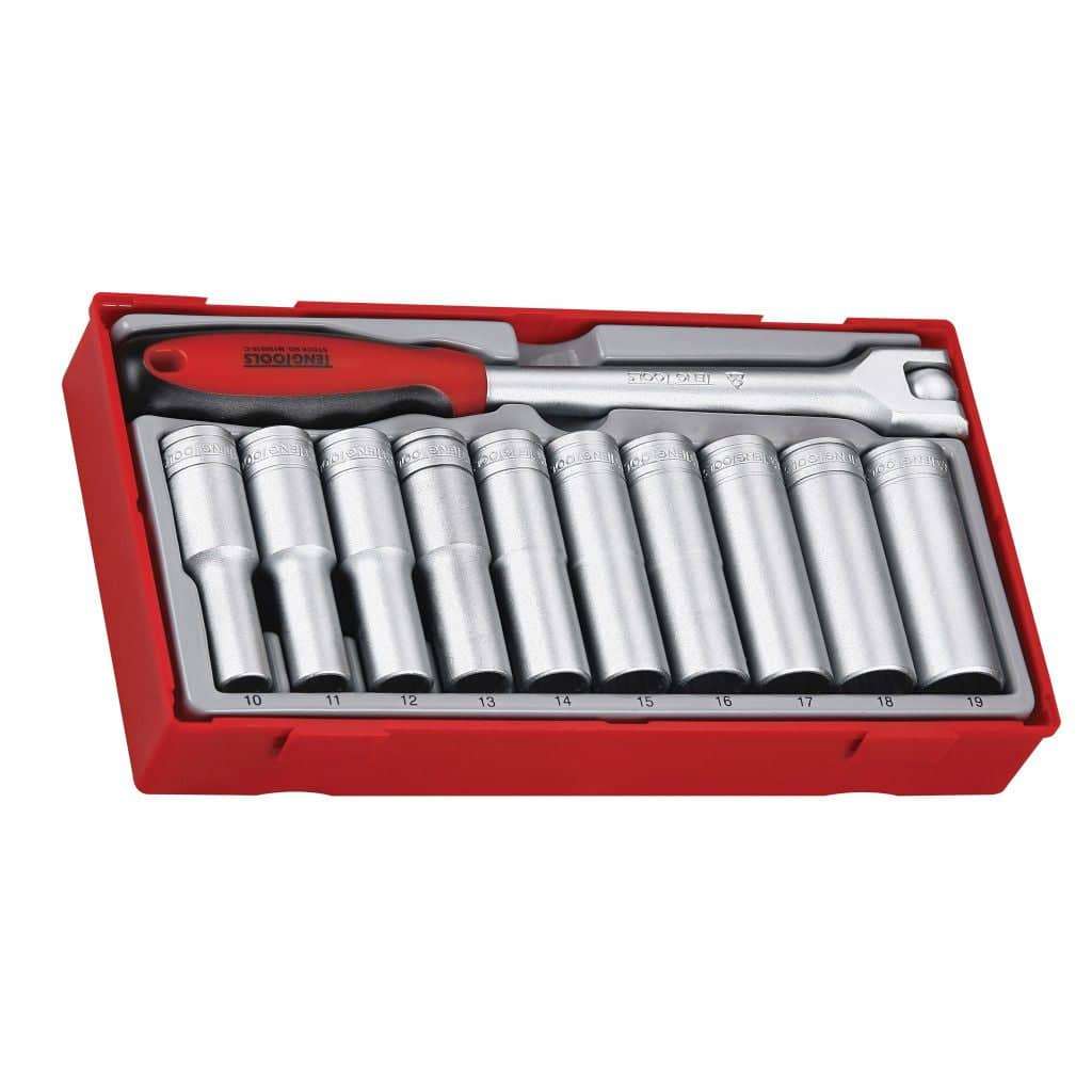 11Pc 1/2inch Drive Deep Socket Set