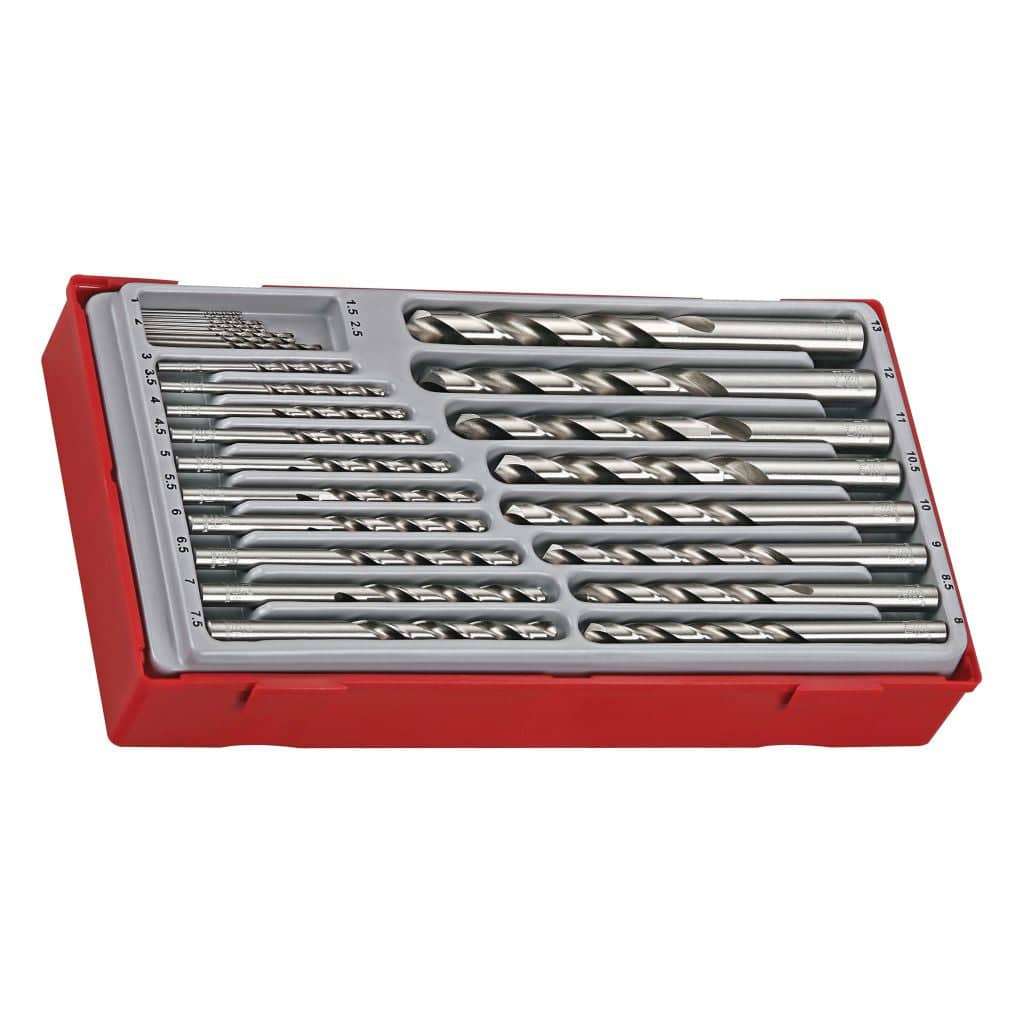 TengTools - Drill Bit Set 1.0-13.0 mm TT1 28 Pieces - TTDB28