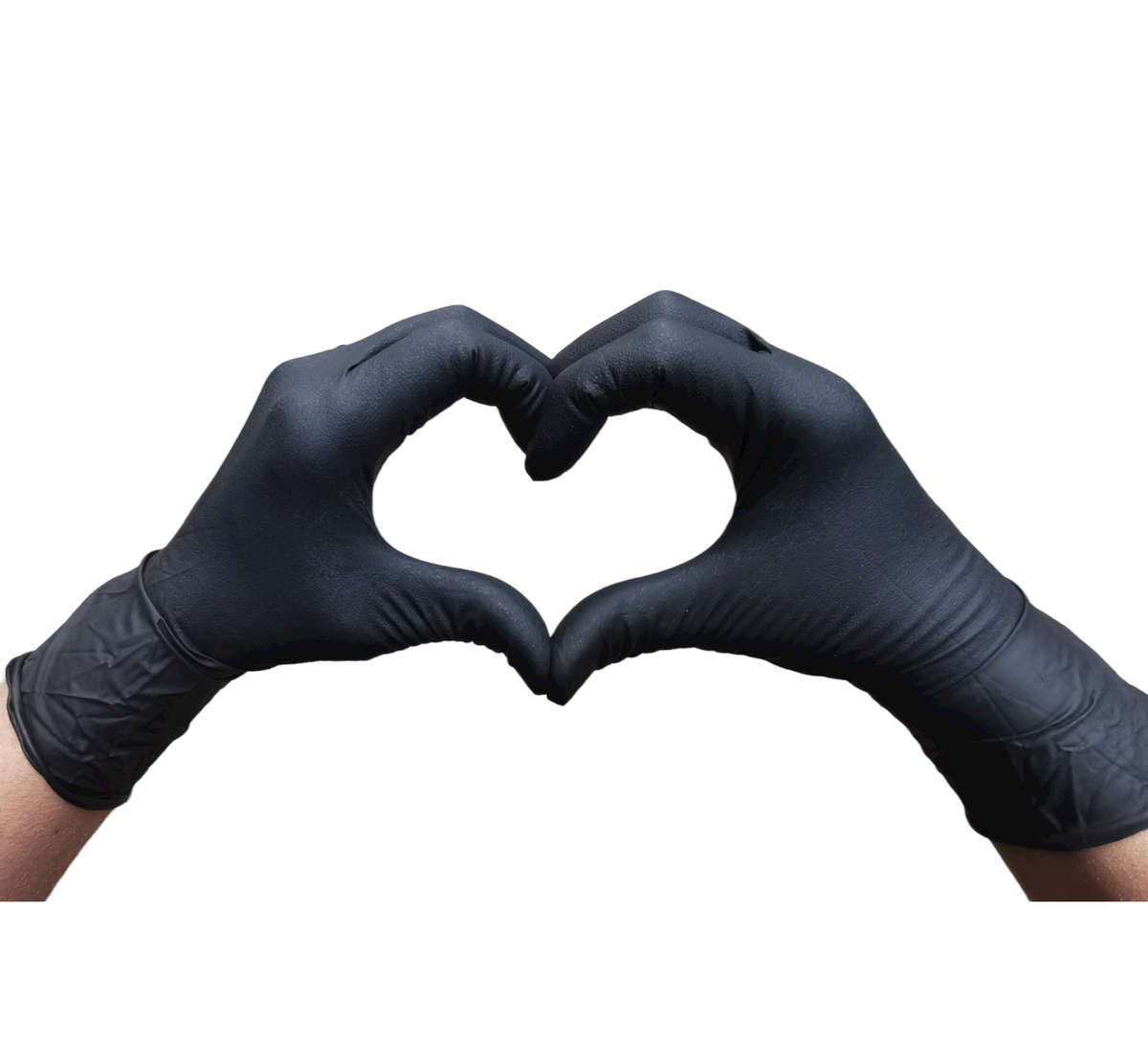 Tuff Glove - Heavy Duty Disposable Powder Free Nitrile Gloves - Pack of Fifty Gloves / 25 Pairs