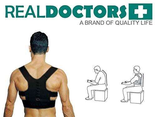 REAL DOCTORS POSTURE SUPPORT BRACE