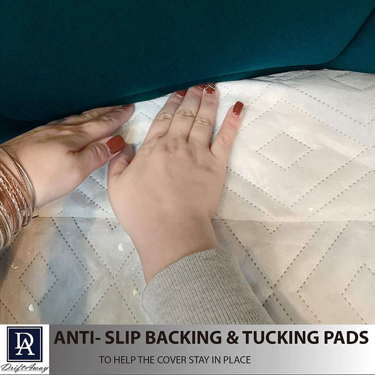 CREAM (BEIGE) 1 SEATER COUCH COVER