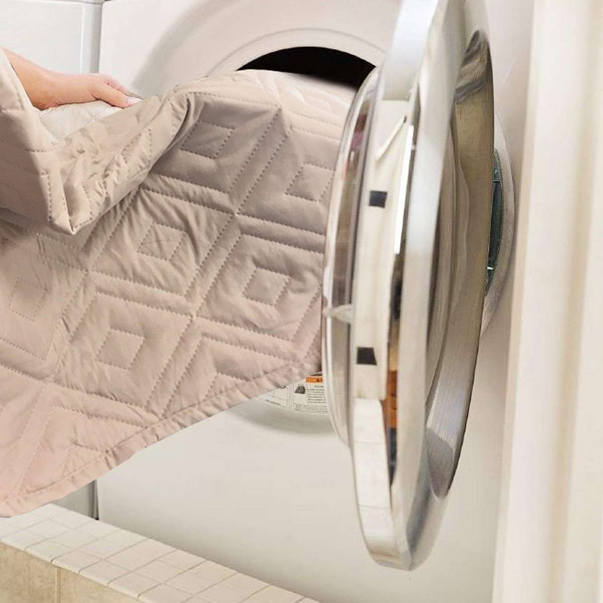 CREAM (BEIGE) 1 SEATER COUCH COVER