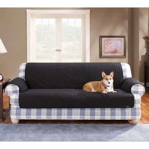 3 Seater Couch Covers - Beige