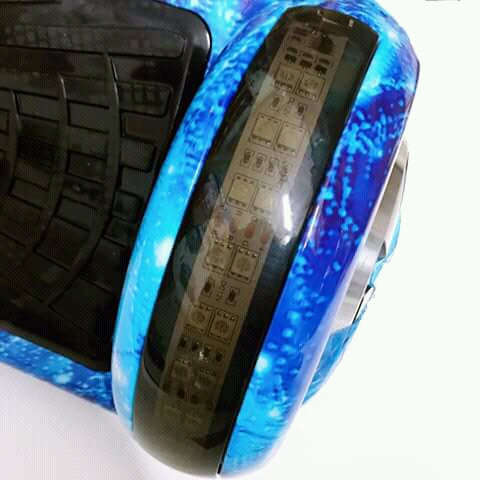 6.5 inch two Wheel with Led Bluetooth Speaker