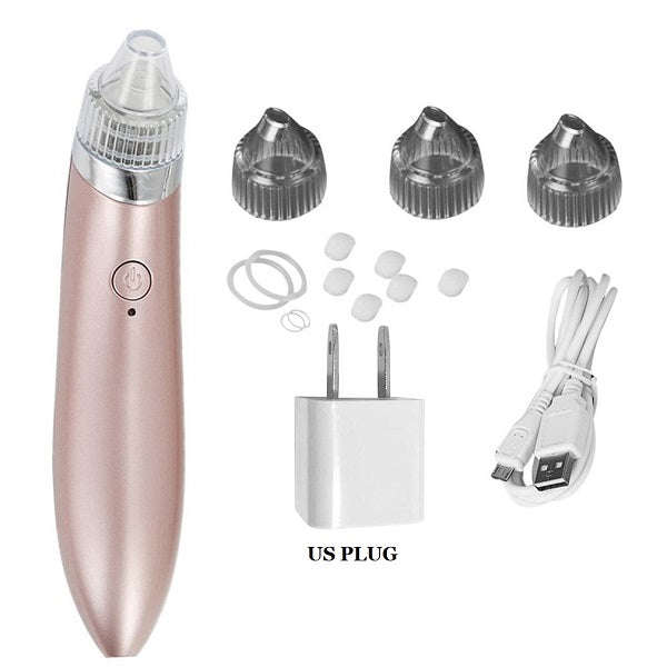 Electric Vacuum Pore Cleaner Spot Acne Blackhead Remover Skin Care Device Extraction ... - US PLUG 1