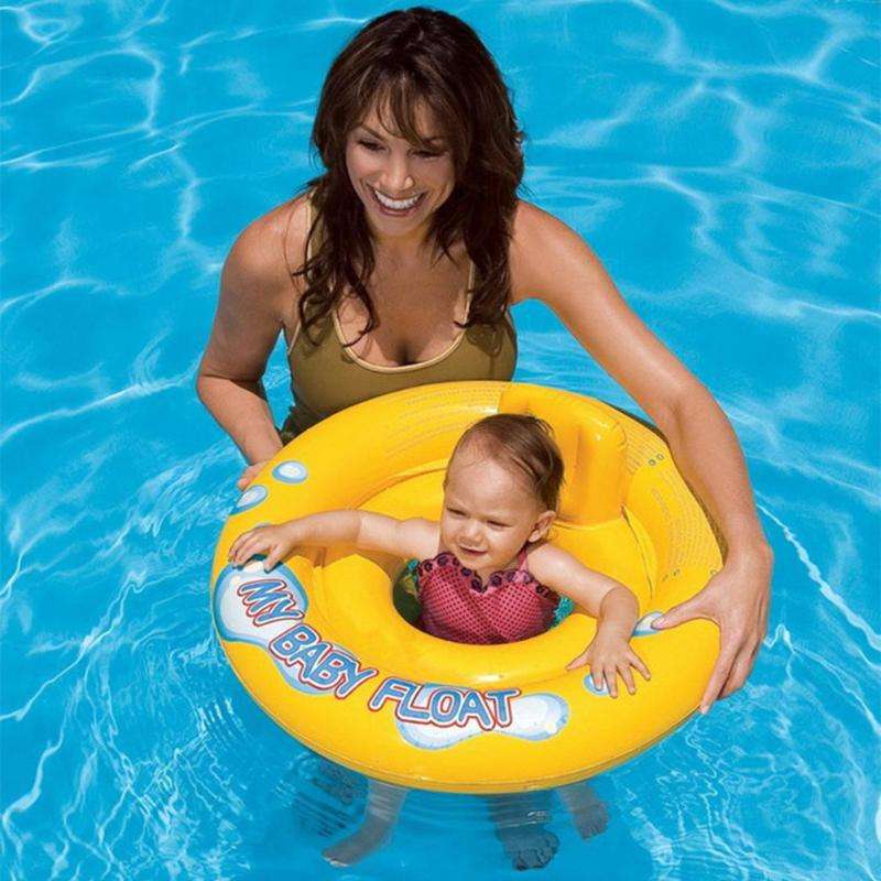 Baby Infant Kids Inflatable Swimming Ring Toddler Seat Pool Float Bath Water Fun Bathing Swim Tra...