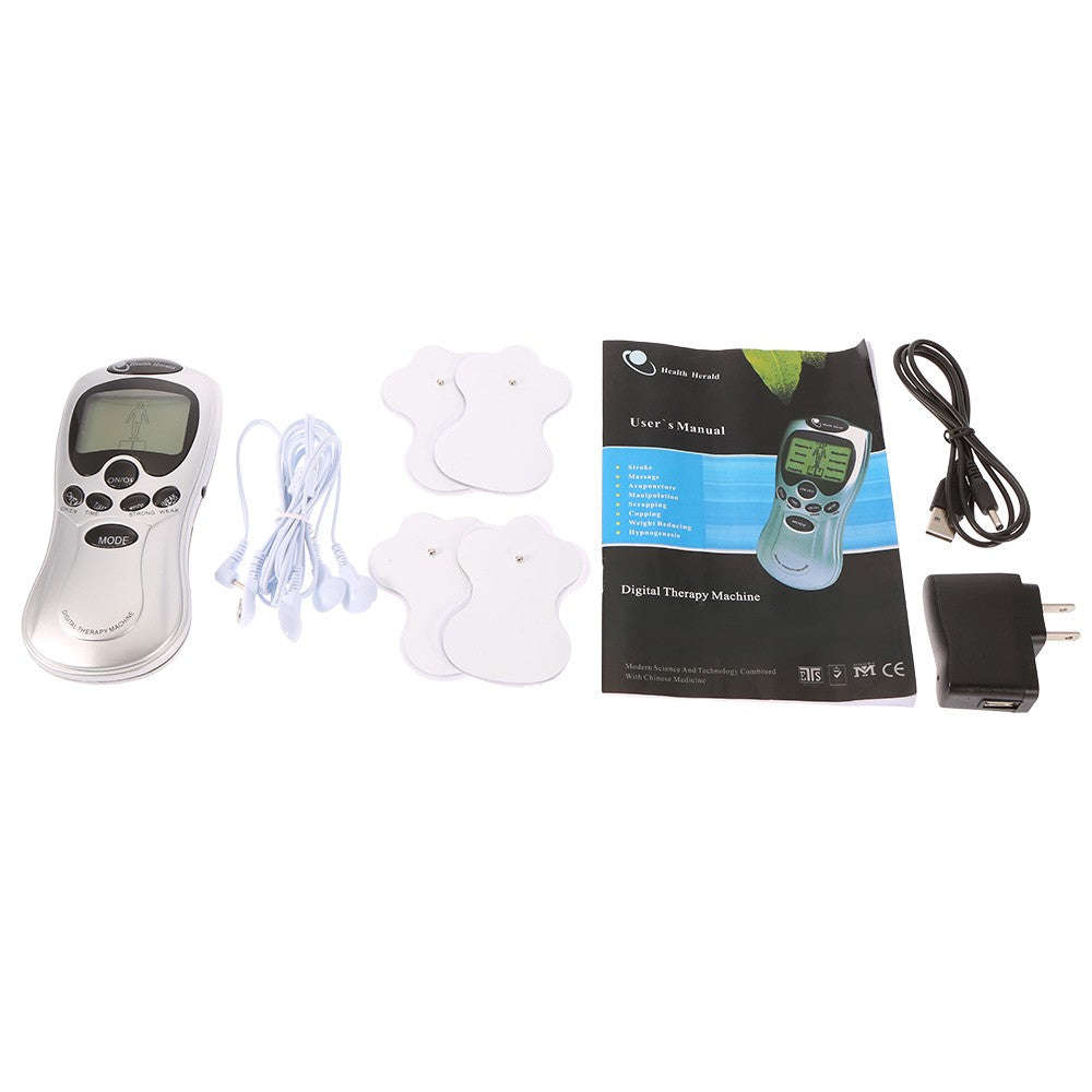 Digital Therapy Machine Tens Machine Electronic Physiotherapy Massager Acupuncture Machine With 4...