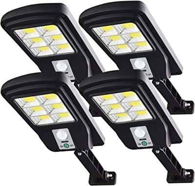 48 Cob led outdoor waterproof solar street Light with sensor