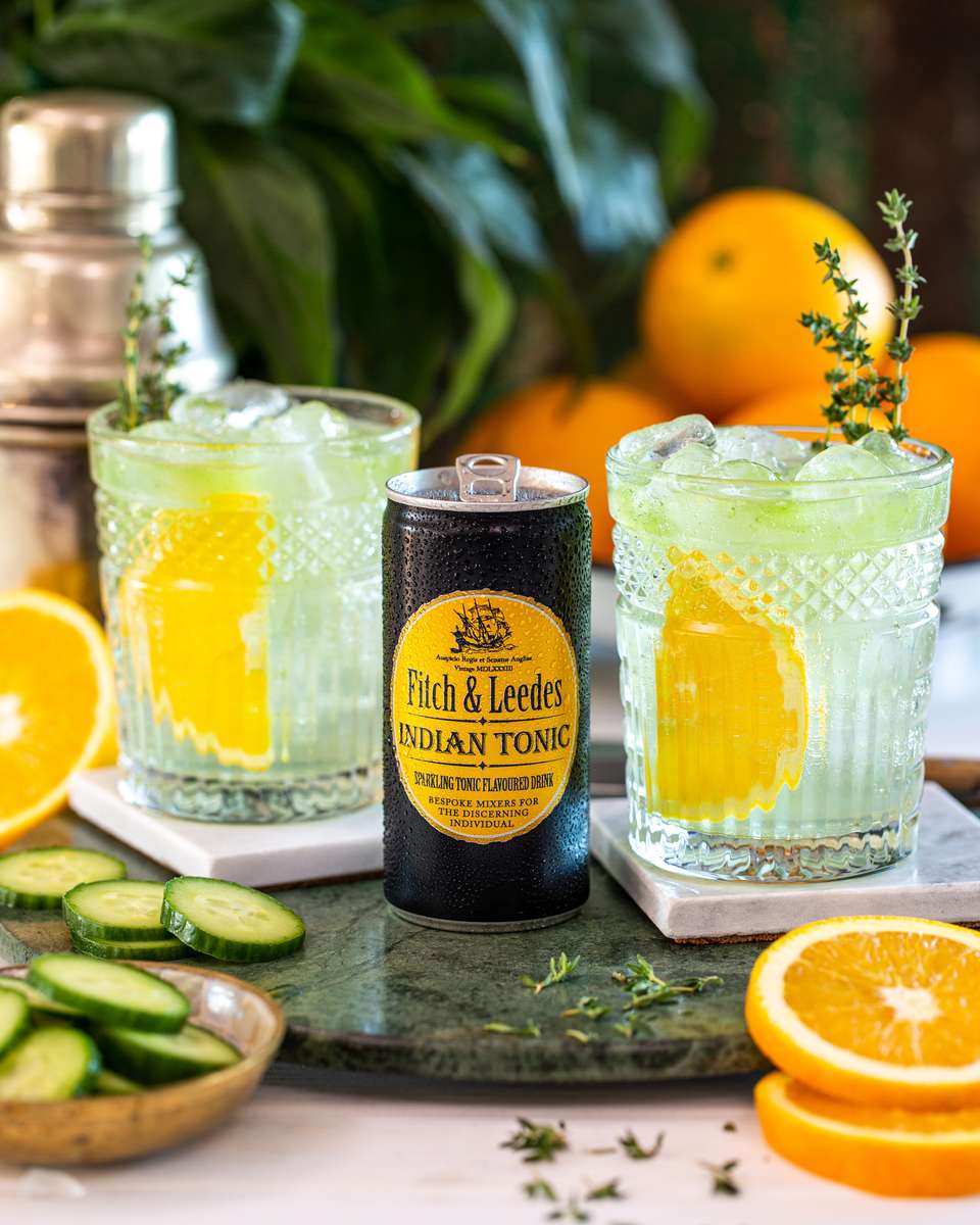 FITCH & LEEDES INDIAN TONIC CAN 200ML - 24