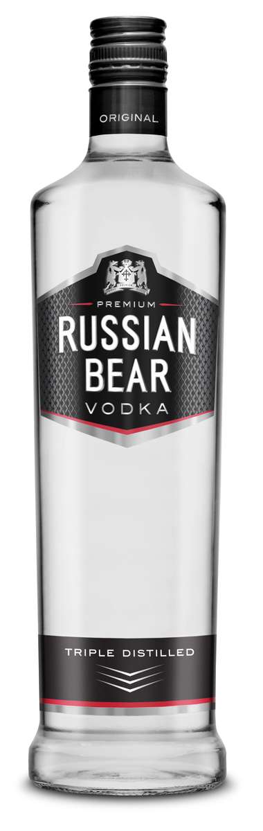 RUSSIAN BEAR VODKA 750ML - 1