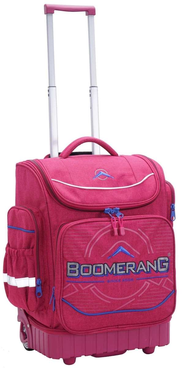 Boomerang X-Large 3 Division Trolley Backpack | Pink