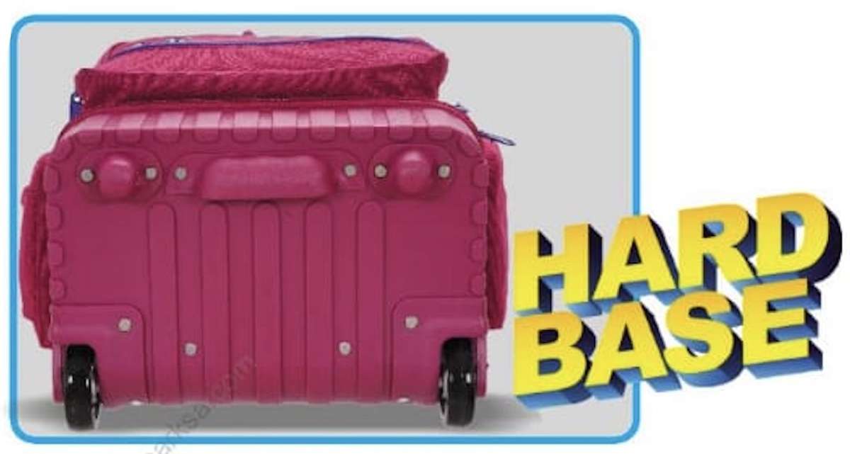 Boomerang X-Large 3 Division Trolley Backpack | Pink