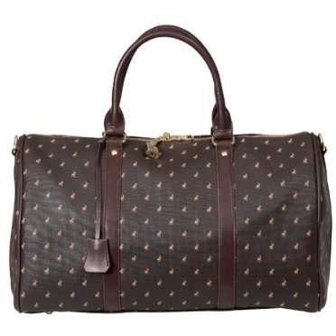 Polo Iconic Travel Small 45cm Duffle Brown Classic Print