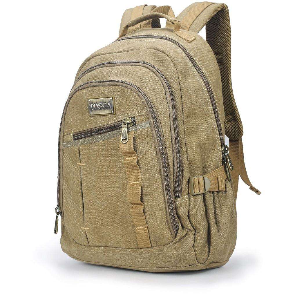 Tosca 45L Canvas Backpack Khaki