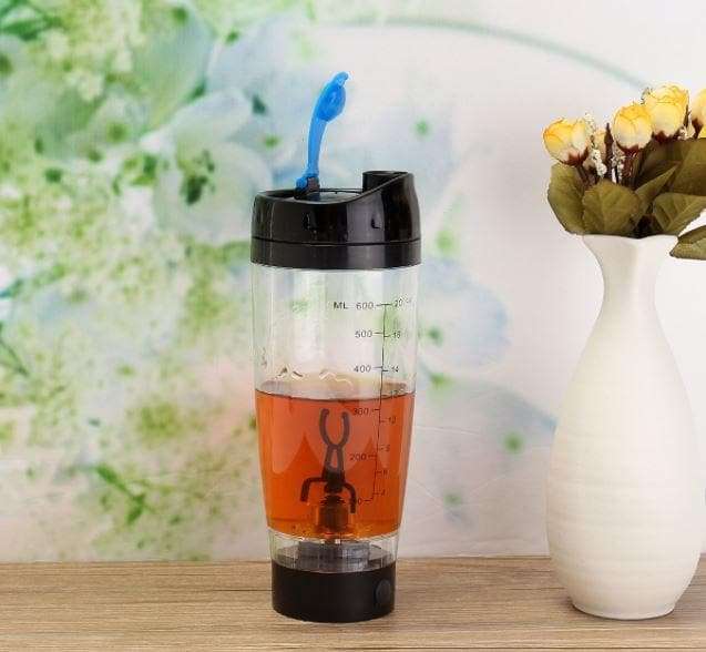 600ml portable vortex mixer blender tumbler protein shaker