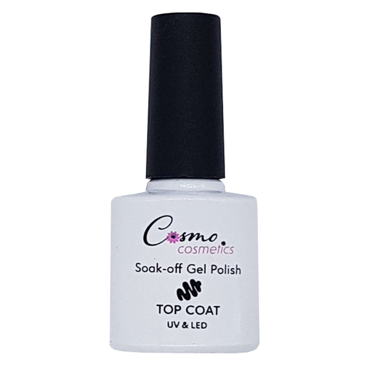 Cosmo Gel Top Coat (Soak Off Gel) 7ml + Matte 12 Nails