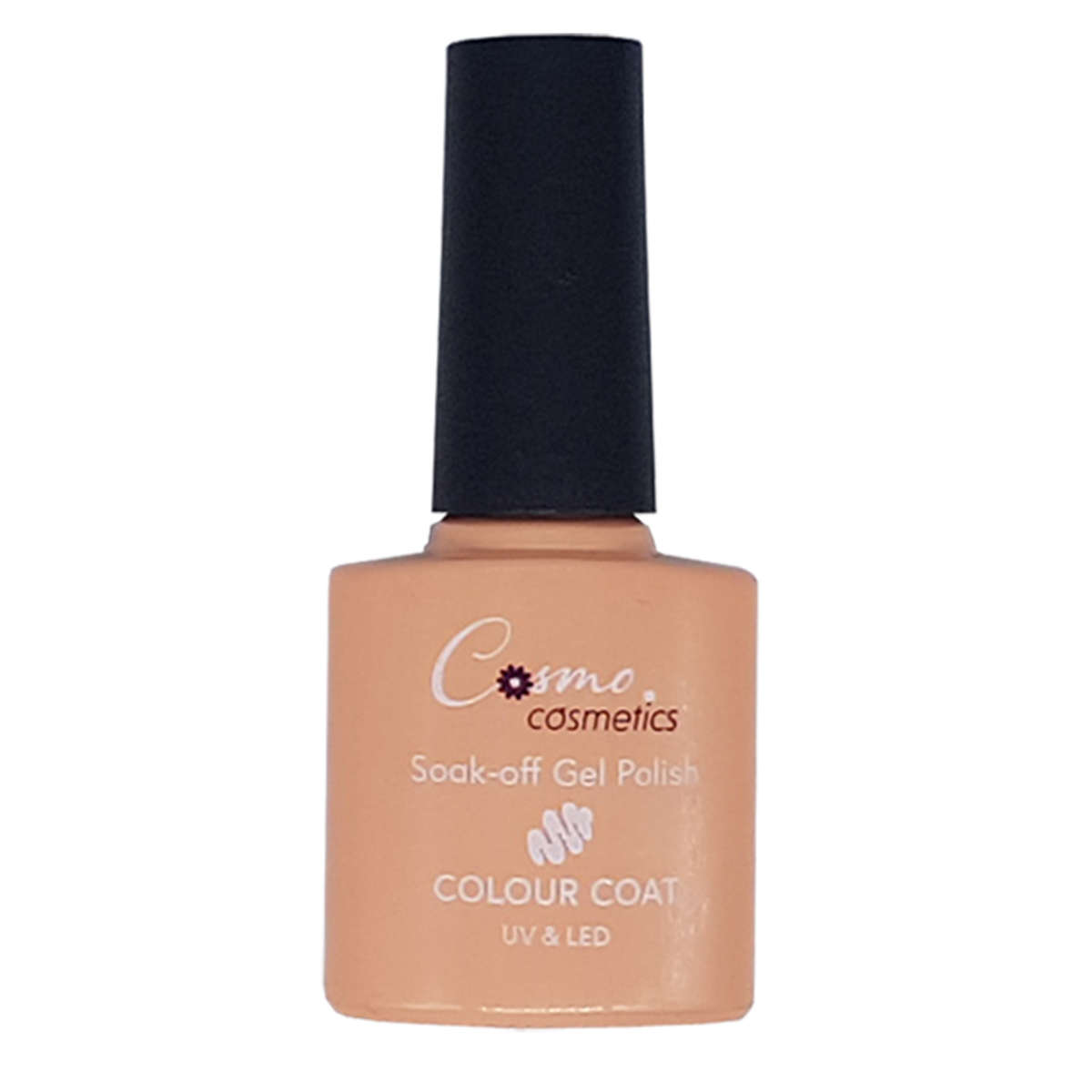 Cosmo Gel Stay peachy (Soak Off Gel) 7ml + Matte 12 Nails