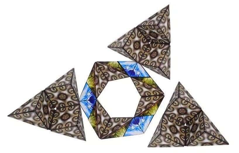 Cube (Euclidean) 4IN1 Geometry Infinity Fidget