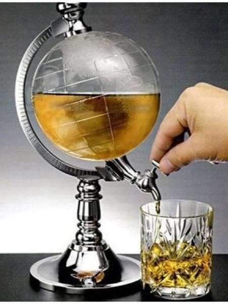 BEVERAGE DISPENSER GLOBE SHAPE