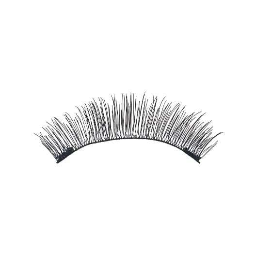 Magnetic Eyelashes, Reusable False Eyelash, 2Pairs (17) + Matte Nails 12pcs